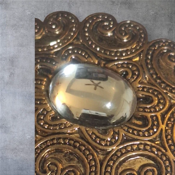 Antique Gold Button Cover - Picture 2 of 4